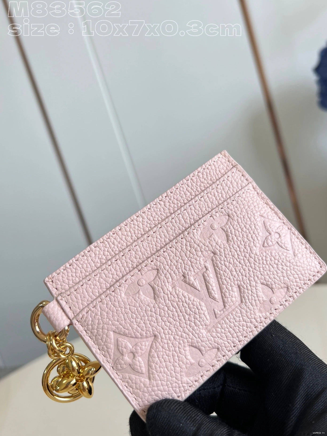 WIS Charms CARD HOLDER-10.2*7.3*0.3CM LOUIS VUITTON 1010